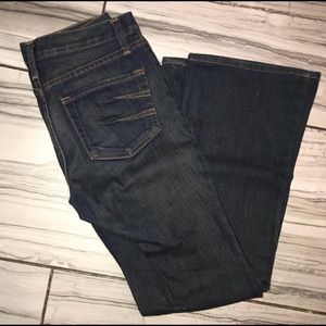 Karen Kane dark denim! Short length! 26” inseam